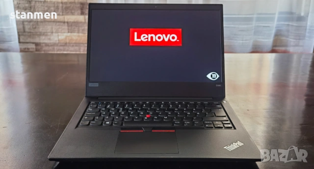 Продавам Гаранционнен Lenovo ThinkPad Е495/IPSматFHDсKам/4x2.6ghzThr/ssd512gb/8gb/Vega8/6чБат  , снимка 4 - Лаптопи за работа - 54842706