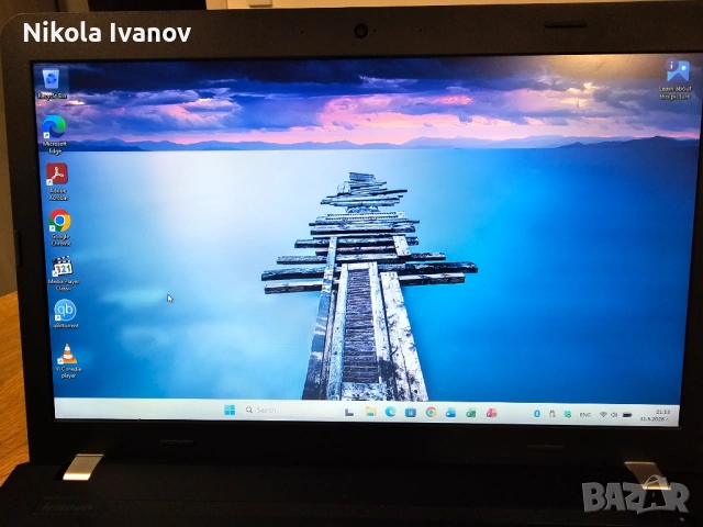 Лаптоп Lenovo ThinkPad E550 15.6 inch | Intel i5-5200U 2x2.70 Ghz | 8GB RAM | 250GB SSD | Windows 11, снимка 2 - Лаптопи за дома - 54731156