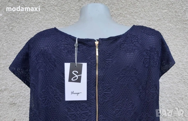 5XL/6XL  Нова рокля Sheego с дантела , снимка 8 - Рокли - 54982196