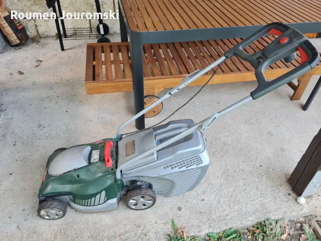 Косачка електрическа 1400w,нож 34 см, снимка 4 - Други - 55588007