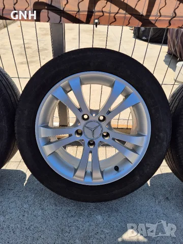 Джанти MaM 16 цола , 5х112 , 7.5j ,et37 205/55/16 Mercedes Vw Audi , снимка 3 - Гуми и джанти - 55412854