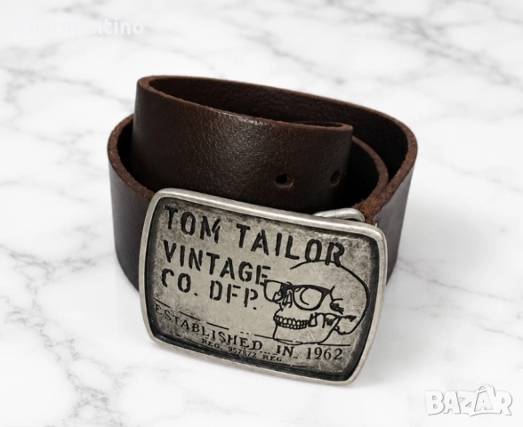 Tom Tailor Vintage Germany кожен дамски колан