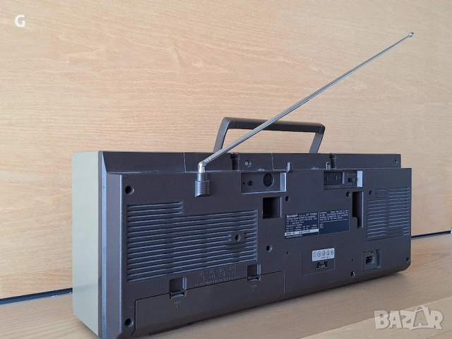 Стерео радиокасетофон Sharp GF-7300HG. Всичко работи, като нов!, снимка 9 - Радиокасетофони, транзистори - 53982022