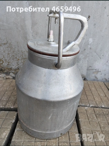Алуминиев гюм за мляко
