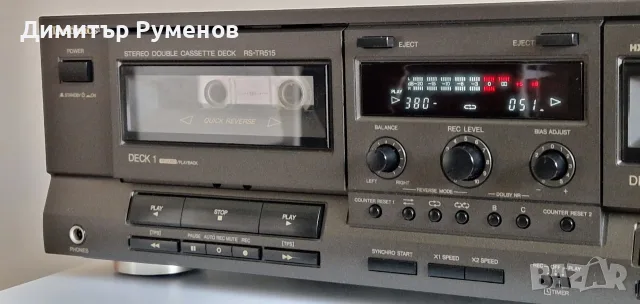 Касетен дек Technics RS-TR515, снимка 4 - Декове - 55415643