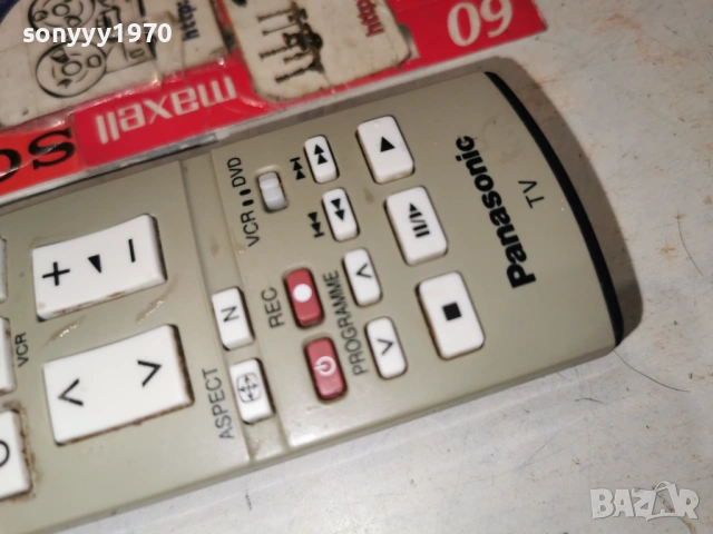 PANASONIC TV DVD VTR REMOTE 2804262120M, снимка 6 - Дистанционни - 54347168