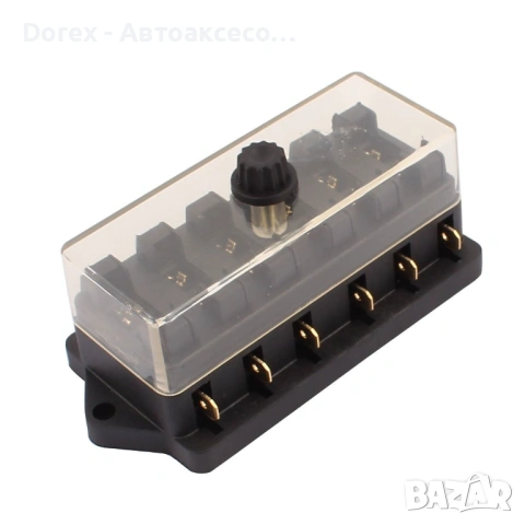 Кутия легло за бушони с 6 гнезда 12V-32V