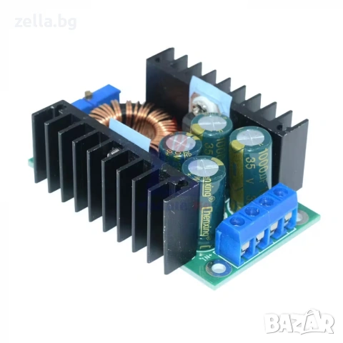 Регулируем DC-DC Step Down модул 5-40V 9A 95% – понижаващ преобразувател за LED и батерии 10104, снимка 5 - Друга електроника - 54657787
