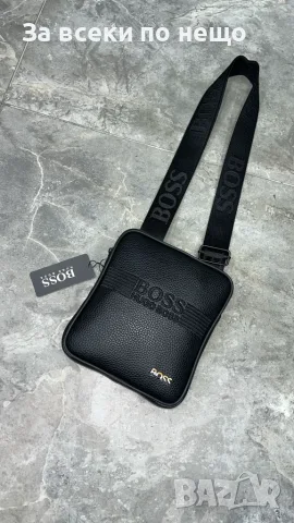 Hugo Boss Мъжка Черна Чанта - Различни Модели Код Bal Style68, снимка 10 - Чанти - 55429492