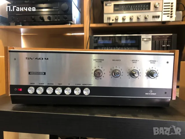 GRUNDIG SV40M,RT40M Сет усилвател и тунер, снимка 2 - Ресийвъри, усилватели, смесителни пултове - 55345617