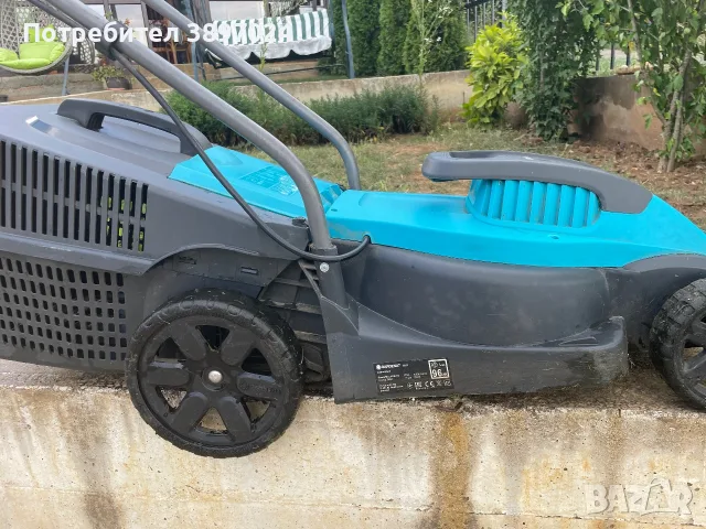 Електрическа Косачка Gardena, снимка 3 - Градинска техника - 55607879