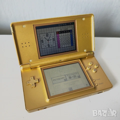 Конзола Nintendo DS Lite златист, снимка 2 - Nintendo конзоли - 55090052
