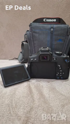 Canon EOS 750D + 2 обектива, снимка 4 - Фотоапарати - 55300124