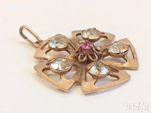 Руско сребро. Висулка , снимка 6 - Колиета, медальони, синджири - 55664605
