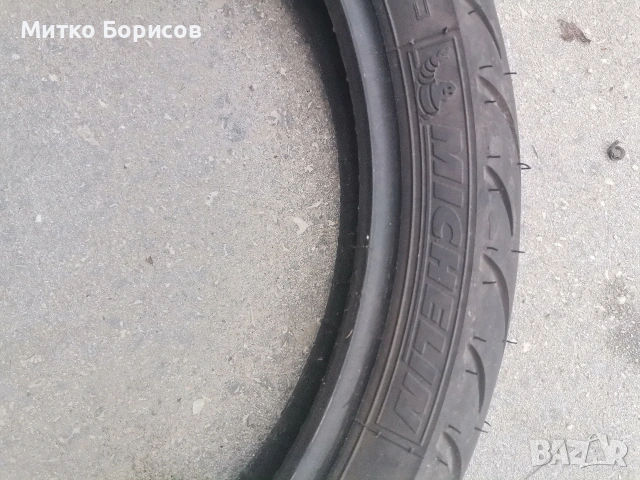 Гума Мишелин 100 /80 /17 , снимка 2 - Гуми и джанти - 54195059