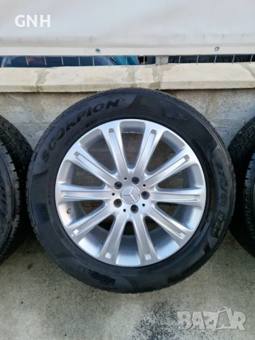 Джанти Mercedes 20 цола спорт пакет 5х112 8.5j et 29 на 53 275/50/20, снимка 2 - Гуми и джанти - 54576107