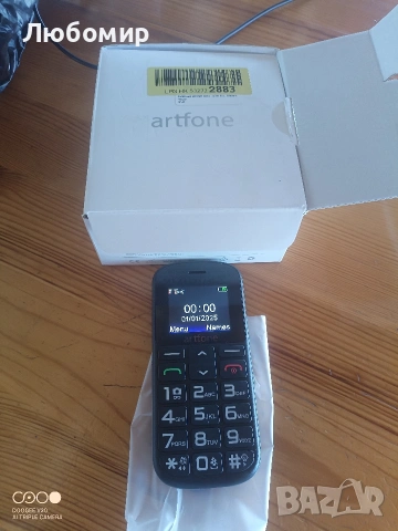 artfone CS182 черен - GSM мобилен телефон за възрастни хора, отключен с големи бутони , снимка 3 - Други - 54819547