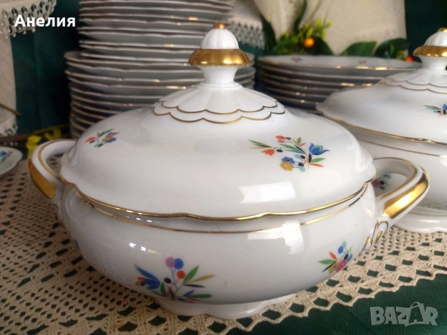 Комплект за 12 души- красота , снимка 4 - Чинии - 54655256