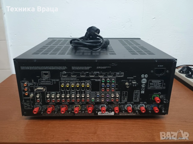 ONKYO TX-NR 807. 7X135W при 8 ома. 750W траф. Истински звяр! Изпращам видео. , снимка 16 - Ресийвъри, усилватели, смесителни пултове - 55236375