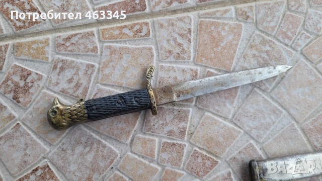 Нож, кама, кинжал, кортик. Румънски кортик, снимка 4 - Антикварни и старинни предмети - 54029858