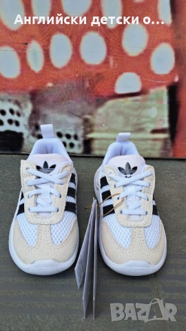 Английски детски оригинални маратонки -Adidas, снимка 6 - Детски маратонки - 54773378