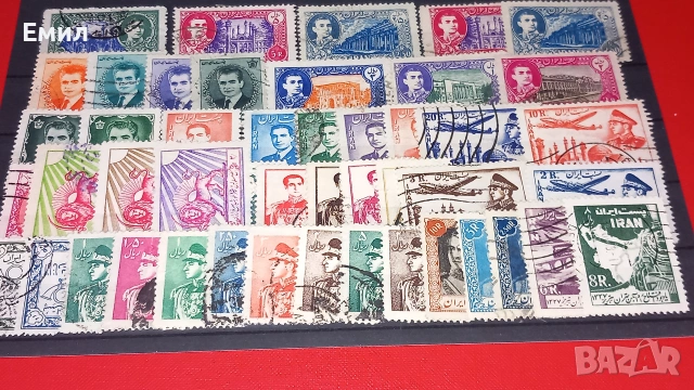 Марки Иран 1950-1971