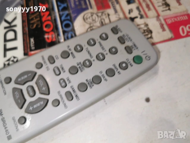 SONY RM-SRG440 AUDIO REMOTE-ВНОС SWISS 2705261905М, снимка 12 - Ресийвъри, усилватели, смесителни пултове - 54691613