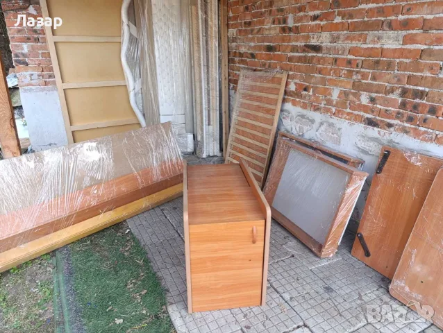 Детско Креватче с люлка и ракла, снимка 3 - Бебешки легла и матраци - 55361749