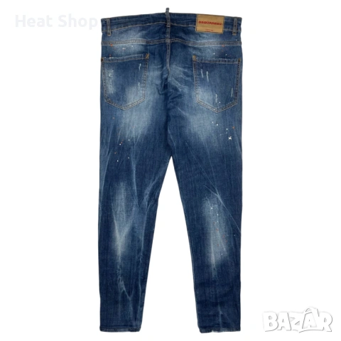Мъжки дънки Dsquared2 Sexy Twist Slim Jeans, снимка 2 - Дънки - 54755830