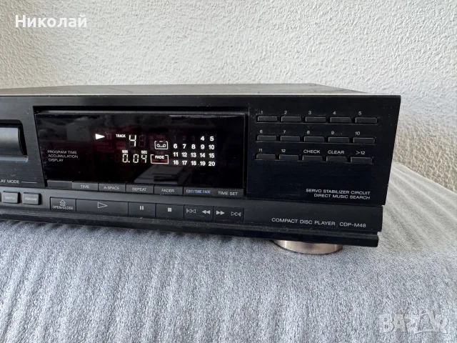 SONY CDP-M48 CD ПЛЕЪР, снимка 6 - Аудиосистеми - 55530352