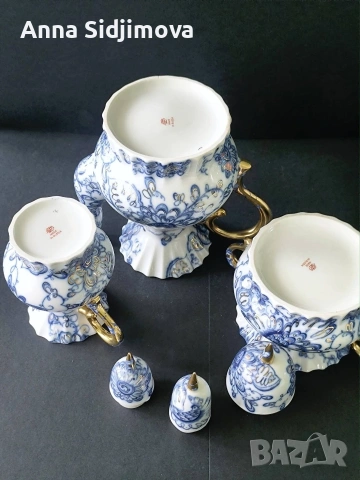 Руски порцелан ЛФЗ , снимка 5 - Сервизи - 54014995