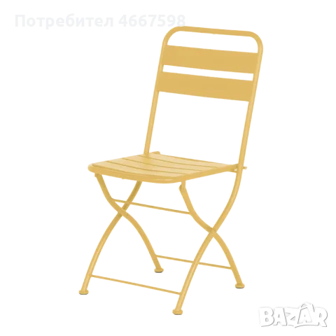 Сгъваема кетъринг маса OKENE 60x60 см – жълта, червена, синя, снимка 13 - Градински мебели, декорация  - 55486361