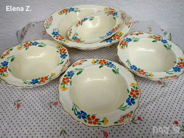 Crown Ducal антикварни купи от 20-те години, снимка 18 - Сервизи - 54076708