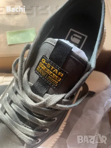 Мъжки кецове G-STAR RAW NORIL CVS BSC M – Dark Green - Размер 42, снимка 7 - Кецове - 55604584