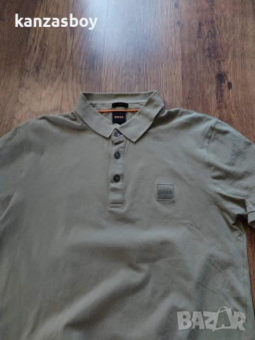 BOSS Orange Passenger slim fit polo shirt - страхотна мъжка тениска ХЛ, снимка 4 - Тениски - 55278849
