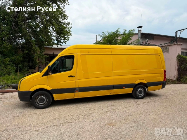 VW Crafter 2,5tdi 136к.с MAXI  климатик / товарен / Германия - цена 6 000 евро ,  бартер за кола до , снимка 3 - Бусове и автобуси - 55145270