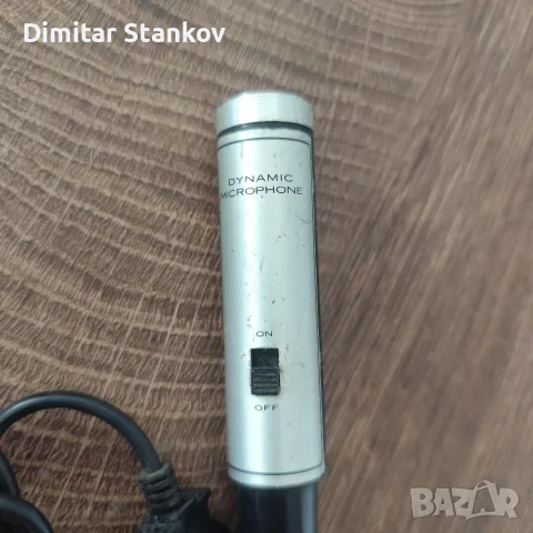 Стар микрофон Dynamic, снимка 4 - Микрофони - 55653723