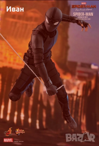 Хот Тойс  / Hot Toys Spider-Man Stealth Suit MMS540 зш- нови и запечани , снимка 9 - Колекции - 55252886