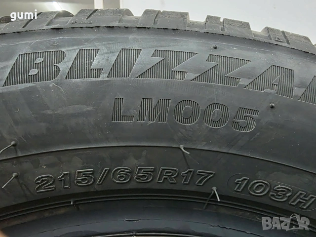 4бр зимни гуми 215/65/17 BRIDGESTONE L06039, снимка 6 - Гуми и джанти - 54994739