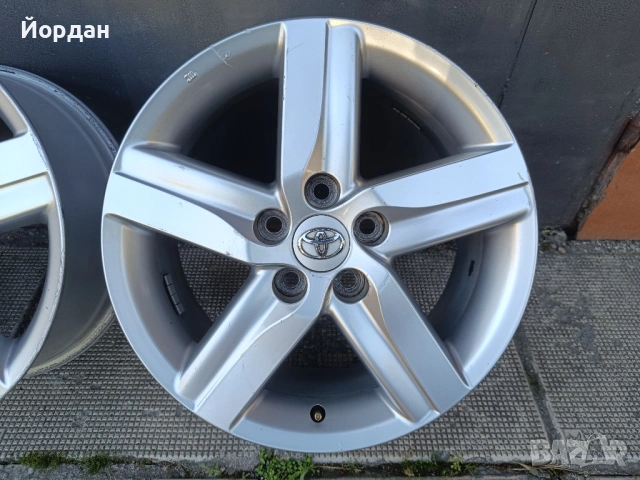 ОРИГИНАЛНИ джанти 17 ' цола 5x114,3 Toyota Auris / Тойота Аурис 7J ET50, снимка 10 - Гуми и джанти - 54793436