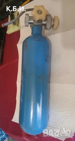 2 бр. малки метални бутилки от СССР - 1,2 L. - обем и - на - 200 BAR - атмосфери работно налягане , снимка 3 - Въздушно оръжие - 55448248