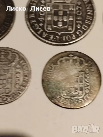 Португалия 8 броя лот сребърни монети (1748-1816), снимка 15 - Нумизматика и бонистика - 55358135