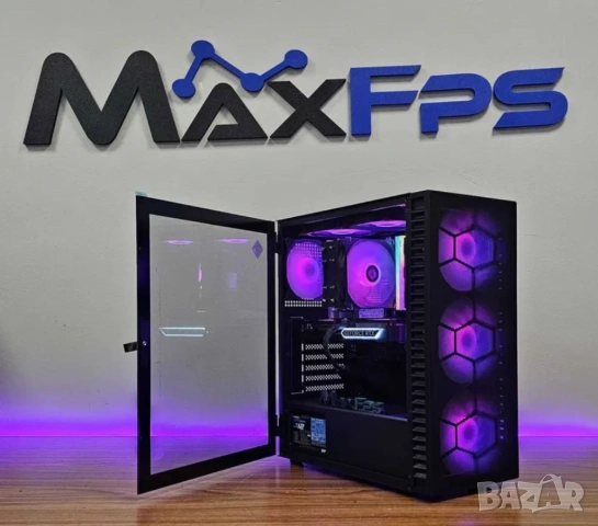 Гаранция! RTX 3060ti, Ryzen 5 5600, 16GB RAM, 650W, Геймърски компютър, снимка 3 - Геймърски - 54338457
