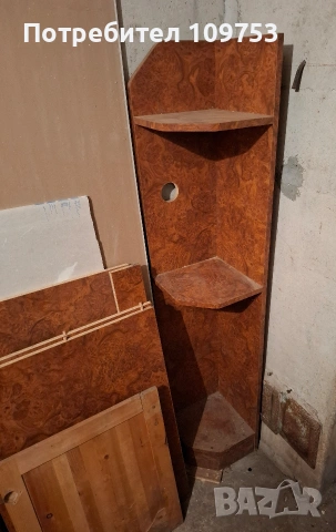 Шкаф 165/2x25/38cm + ъгъл, снимка 4 - Други - 53629473