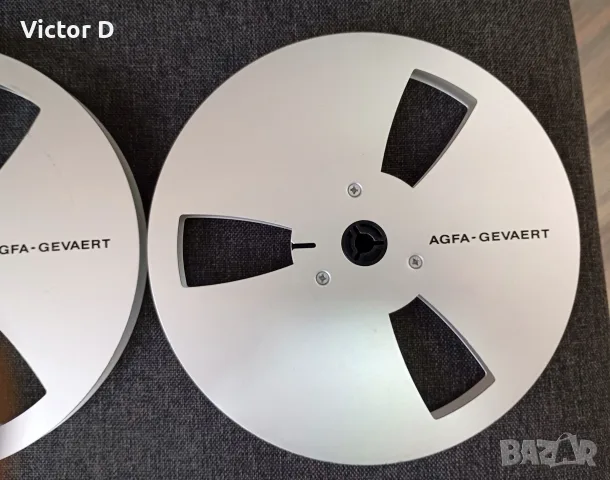 Алуминиеви ролки(шпули) 18 см - AGFA, снимка 4 - Други - 55628609