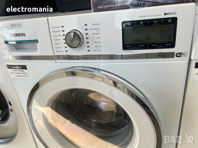 пералня Siemens iQ800 iDOS iSensoric WMH6Y899DN 9кг, снимка 3 - Перални - 54204184