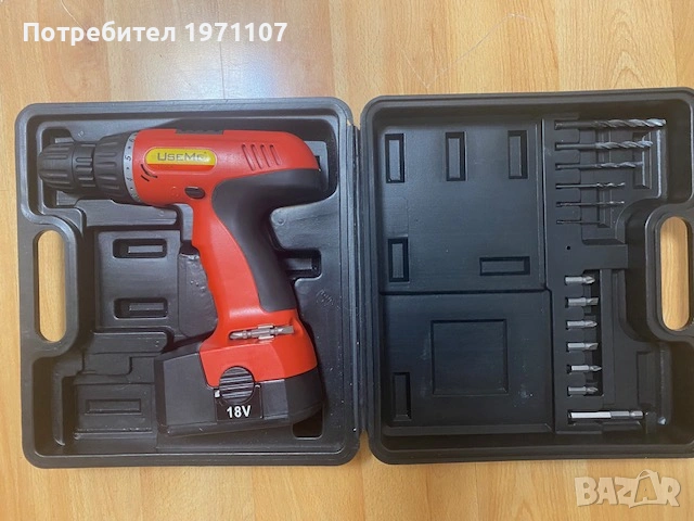 Акумулаторен Винтоверт Cordless Drill 18V, снимка 3 - Винтоверти - 54019867