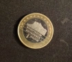Монета 1 евро, монета в чест на Брекзит 2002, снимка 2