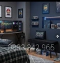 НОВИ! Пейка тапицирана 78x38x43см до 110кг бор MDF, снимка 3