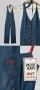 Нов дънков гащеризон Pause Jeans (с етикет), снимка 1